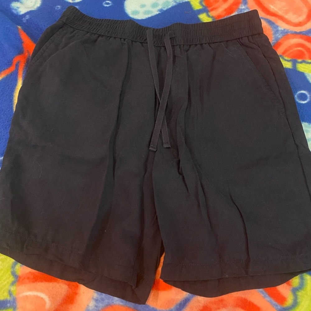 Zara Black Casual Shorts